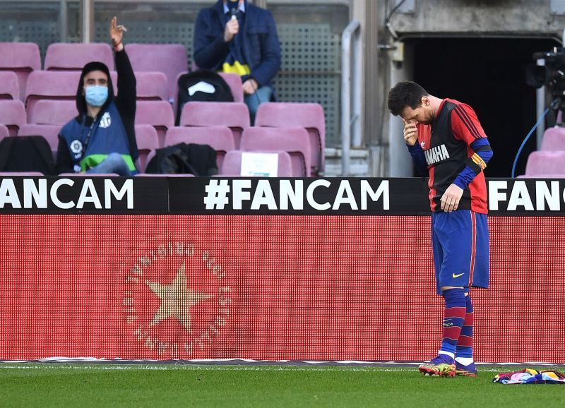 Messi scored a brilliant goal ahead of this celebration