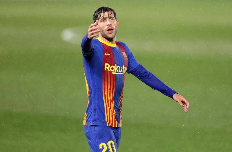 Sergi Roberto opened the scoring for Barcelona.