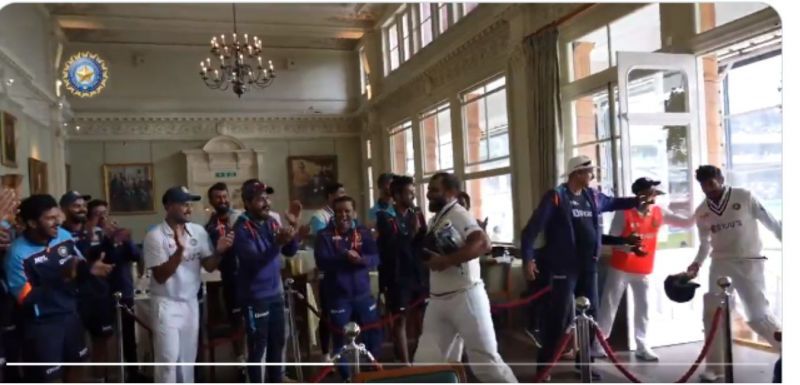 Mohammad Shami and Jasprit Bumrah received an iconic welcome in the Long Room