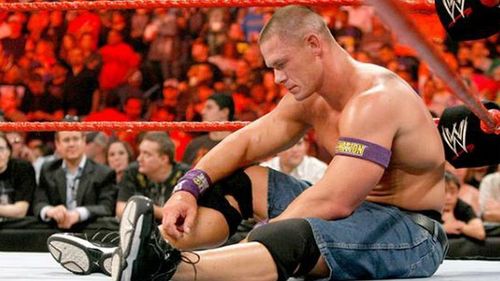 John Cena's loss against The Rock was arguably the highest-profile match of his WWE career