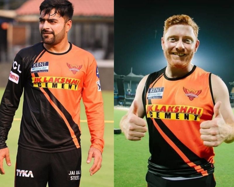 Rashid Khan (L) and Jonny Bairstow (R) have been SRH's leading wicket-taker and run-getter respectively [Credits: SRH]