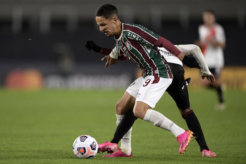 Fluminense play Cerro Porteno in a Copa CONMEBOL Libertadores game on Tuesday