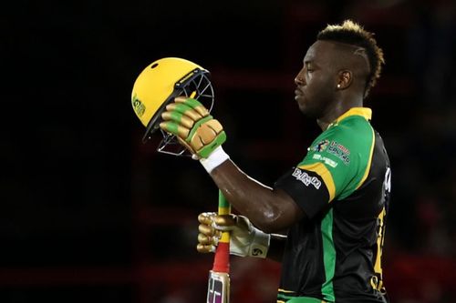 Andre Russell's unbeaten 50 off 14 balls is fastest fifty in the CPL