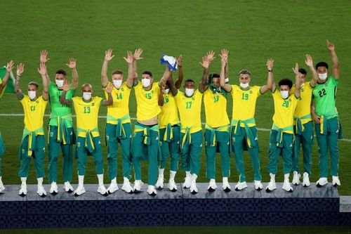 Brazil clinched their second Olympic goal medal in football