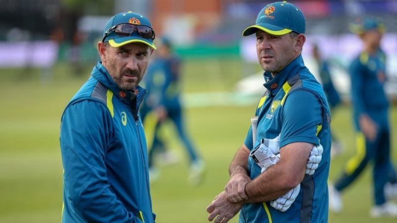 Justin Langer and Ricky Ponting. (Image Credits: ESPN Cricinfo)