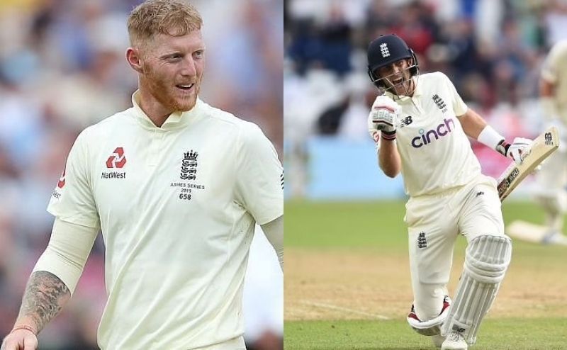 Ben Stokes (left) and Joe Root