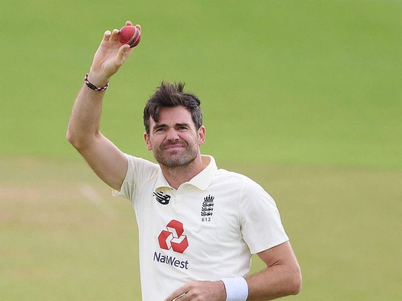 James Anderson claimed his 620th Test wicket to surpass Anil Kumble