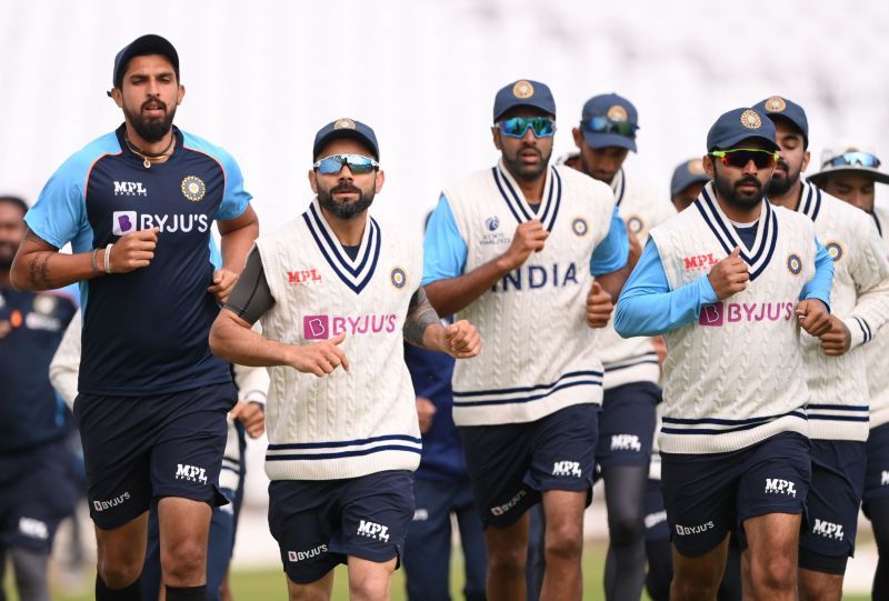 India train ahead of their five-match Test series against England