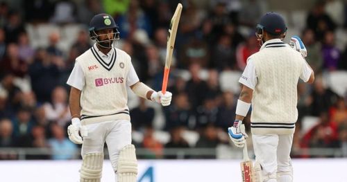 Cheteeshwar Pujara scored a brisk half-century on Day 3 of the Leeds Test