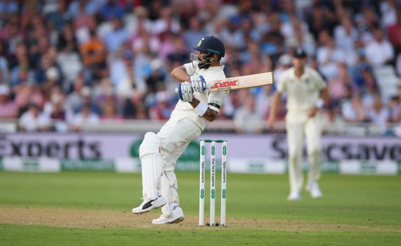 Virat Kohli hammers a hundred.