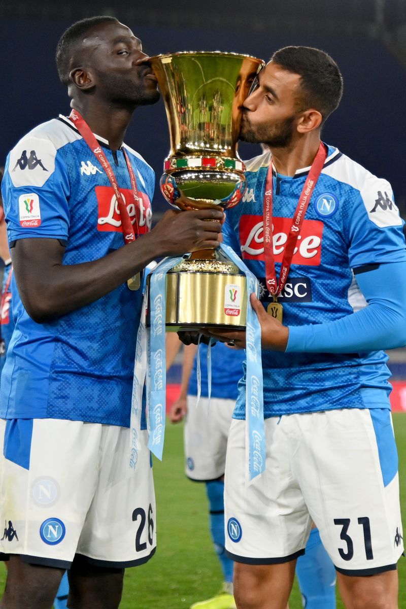 Kalidou Koulibaly (left)