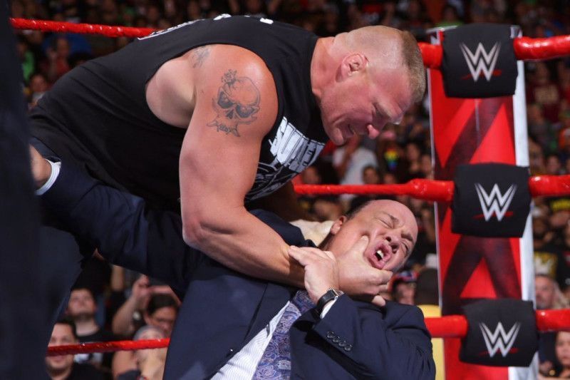 Brock Lesnar and Paul Heyman