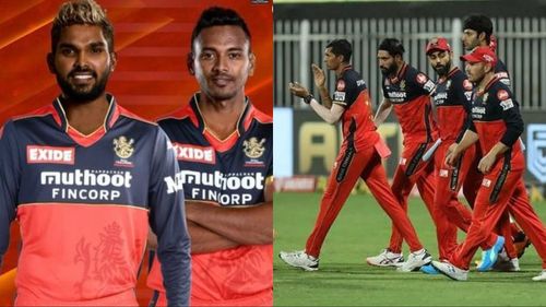 Wanindu Hasaranga and Dushmantha Chameera will play for the Royal Challengers Bangalore in the second phase of IPL 2021 (Image Source: Instagram)