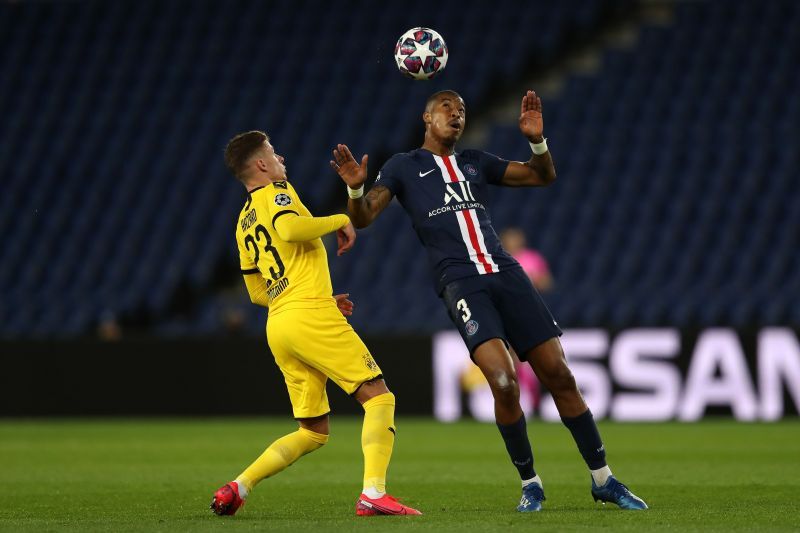 Presnel Kimpembe (right)