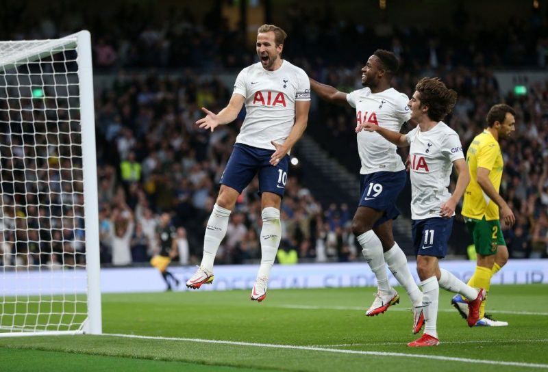 Harry Kane scored a double against Pacos de Ferreira