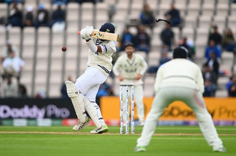 Pujara struggled in the WTC final against New Zealand