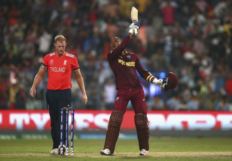 West Indies beat England in the 2016 T20 World Cup final. Pic: Getty Images