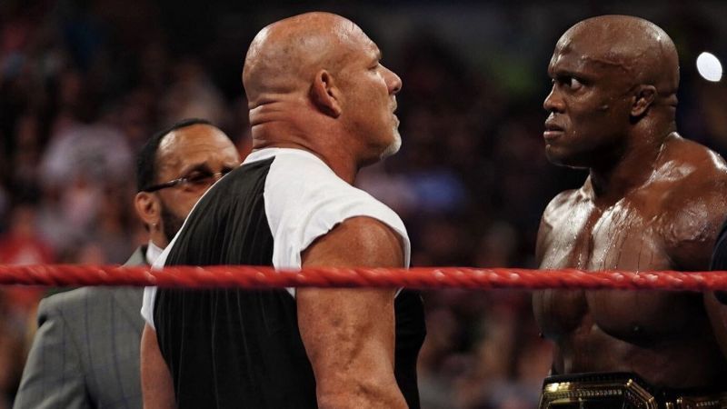 Goldberg has challenged Bobby Lashley to a WWE Championship match at SummerSlam