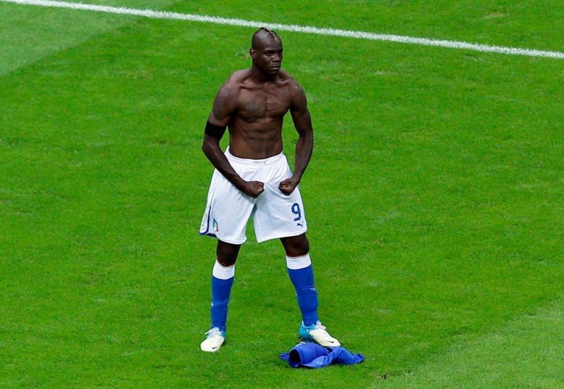 Mario Balotelli at Euro 2012