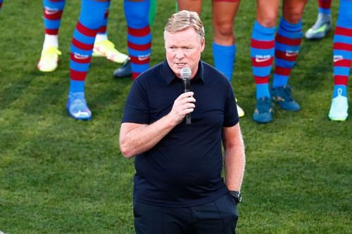 Barcelona manager Ronald Koeman