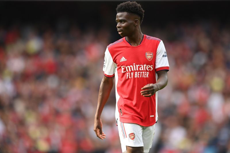 Bukayo Saka impressed at the Emirates last season