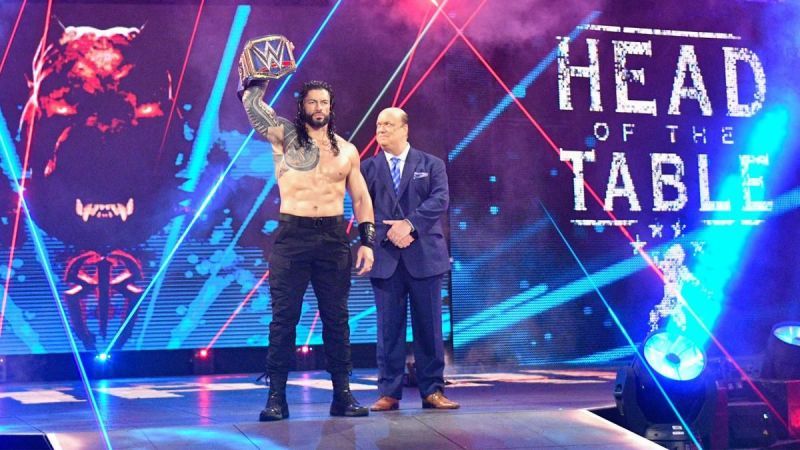 Roman Reigns with Paul Heyman