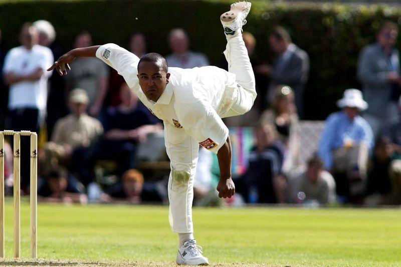 Paul Adams made an accusation against Mark Boucher during the SJN hearings Paul Adams (L) and Mark Boucher during their playing days