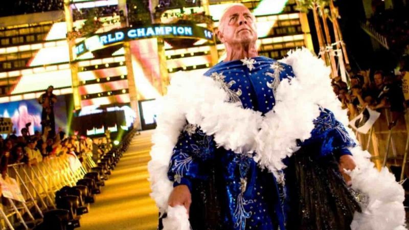 Ric Flair at WrestleMania 24