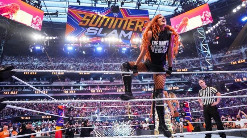 Becky Lynch making her return at SummerSlam in 2021