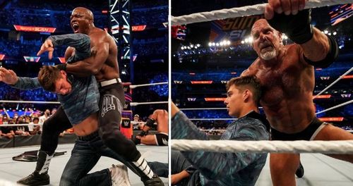 Goldberg and Gage felt the brunt of Lashley's power last night