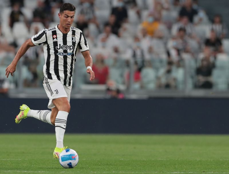 Cristiano Ronaldo in action for Juventus