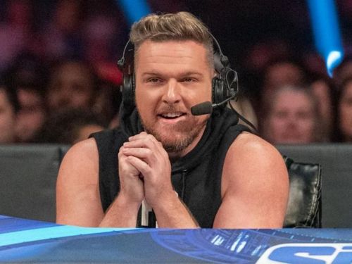 WWE SmackDown commentator and NFL legend Pat McAfee