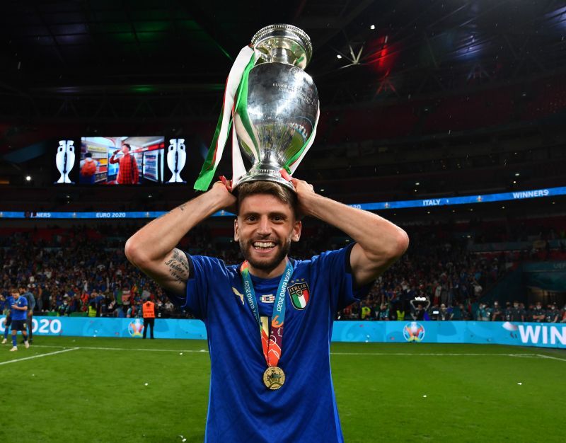 Berardi played a key part in Italy's Euro 2020 win