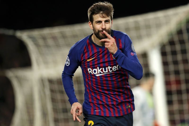 Gerard Pique has scored 24 goals for Barcelona.