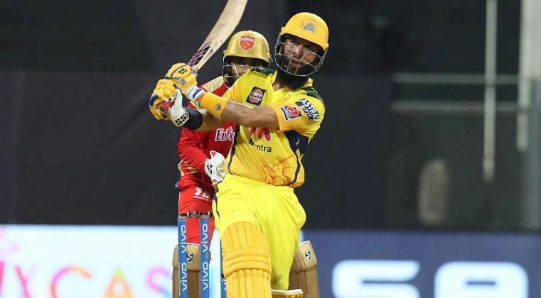 Moeen Ali impressed in the first half for Chennai Super Kings. Pic: IPLT20.COM
