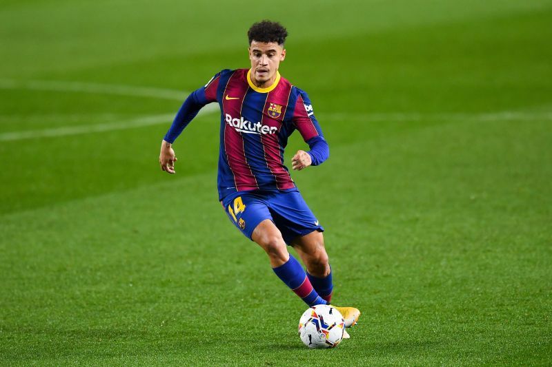 Philippe Coutinho of Barcelona is a feared striker of the ball.