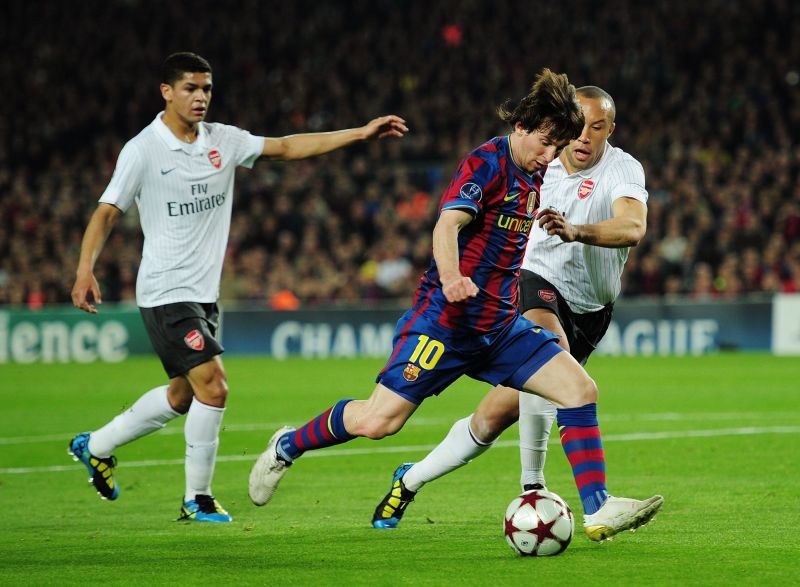 Lionel Messi ripped Arsenal apart