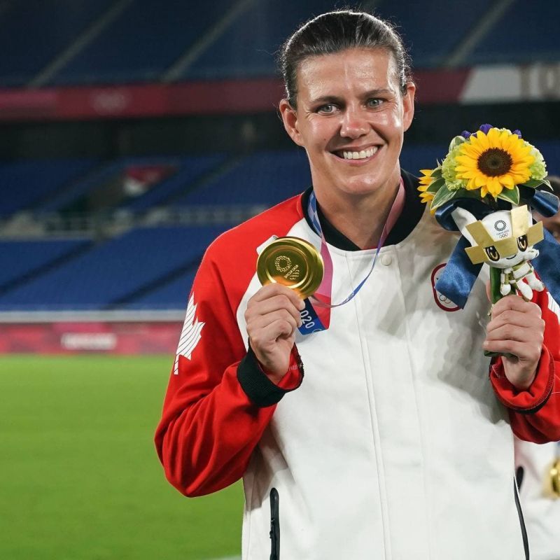 Canadian Women&#039;s Soccer Team captain- Christine Sinclair