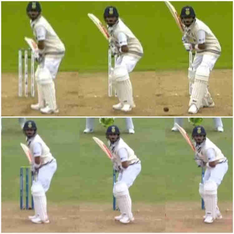 Virat Kohli's stance in the WTC Final (TOP) vs the Indian Skipper in the 1st Test against England