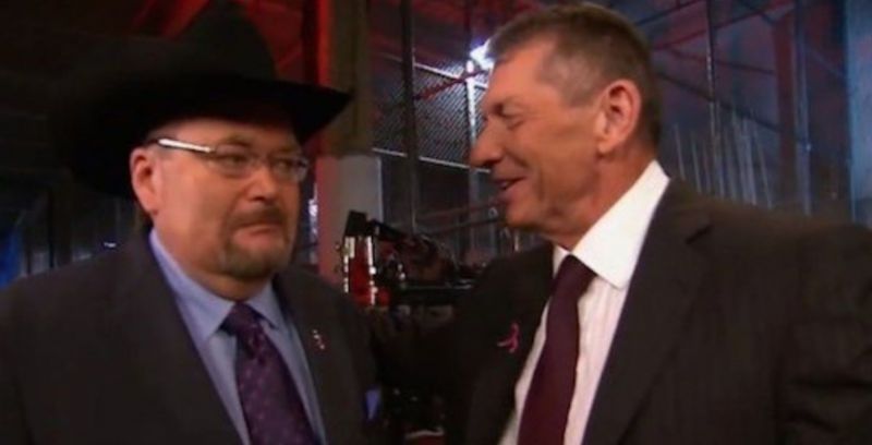 Jim Ross and Vince McMahon