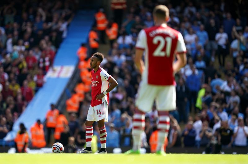 Arsenal were battered 5-0 on their visit to Manchester City.