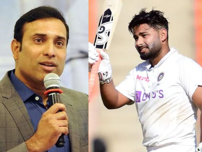 VVS Laxman and Rishabh Pant