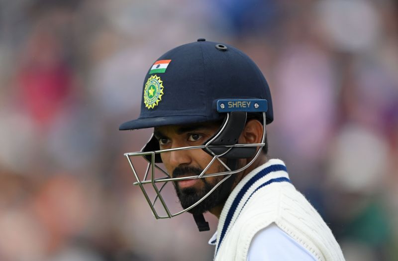 KL Rahul was dismissed for just eight in the second innings