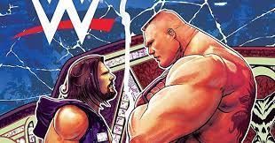 AJ Styles and Brock Lesnar by BOOM! Comics