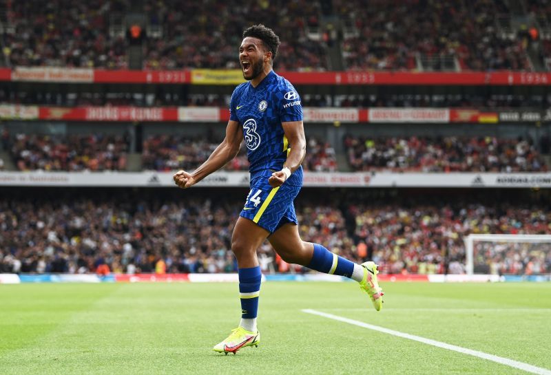 Reece James scored a goal in the London derby against Arsenal.