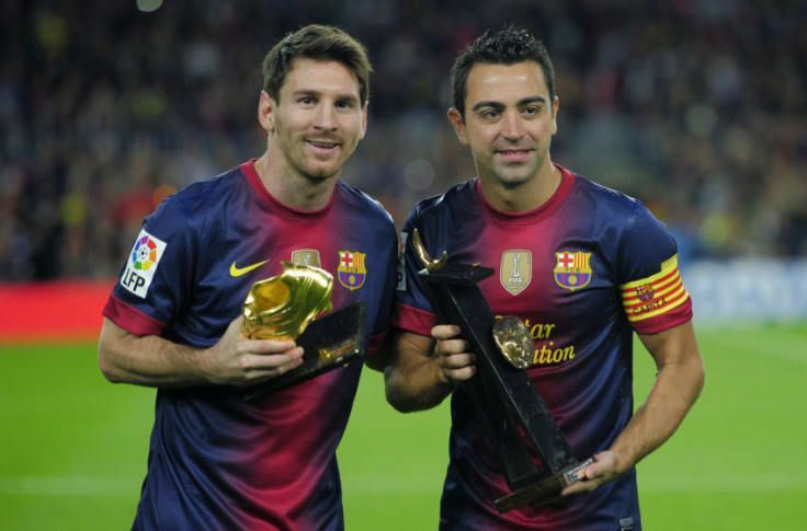 Xavi and Messi played for 11 years at Barcelona