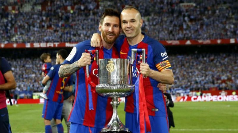 Andres Iniesta was Barca&#039;s most decorated player before Lionel Messi surpassed him