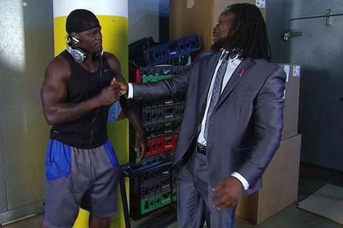 R-Truth and Kofi Kingston are old friends