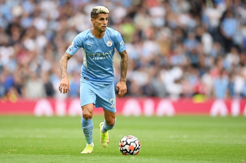 Cancelo in action against Spurs