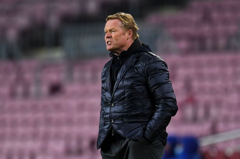 File photo of Barcelona manager Ronald Koeman. (Photo by David Ramos/Getty Images)
